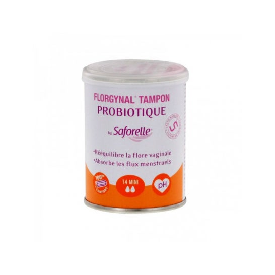 Saforelle Florgynal Tampones Probióticos 14uds