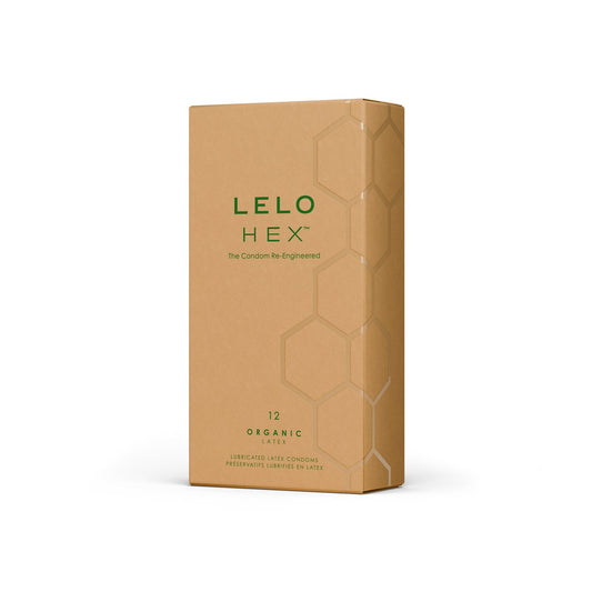 Lelo Hex Pack Organic Latex Condoms 12uds