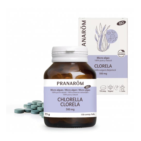Pranarôm Clorela 500 mg BIO 150 comp