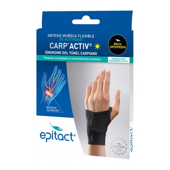 Epitact Carp'Activ Muñequera Flexible Actividad Izquierda T-L 1ud