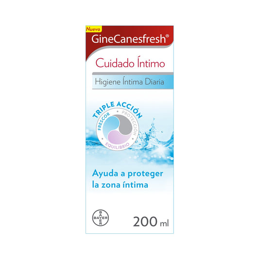 GineCanesfresh Gel Higiene Íntima Diaria 200ml