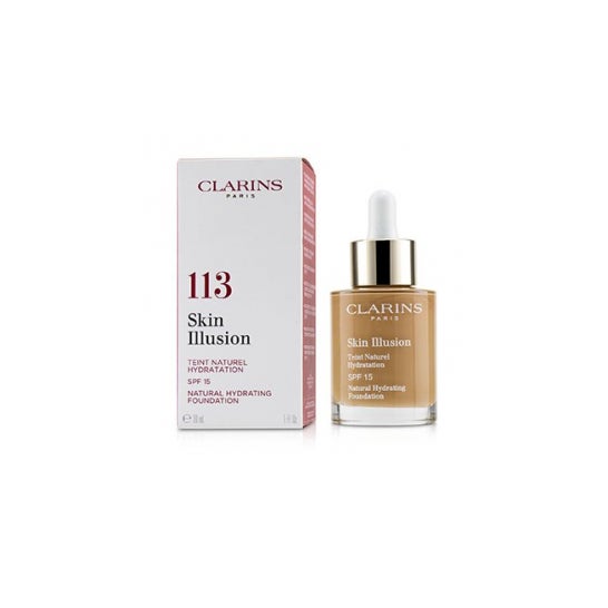 Clarins Skin Illusion Base Spf15 113 Chestnut 30 ml