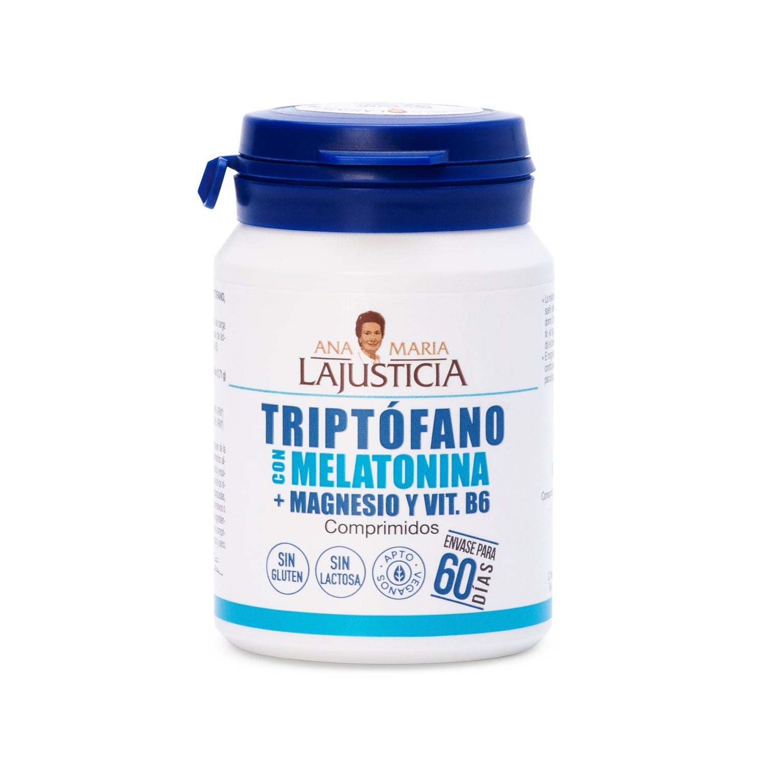 Ana Maria LaJusticia Triptófano con Melatonina + Magnesio y B6 60comp