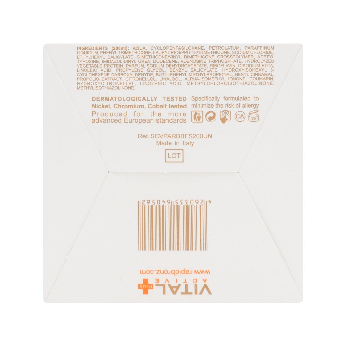 Rapid Bronz Cream Before Sun 200ml
