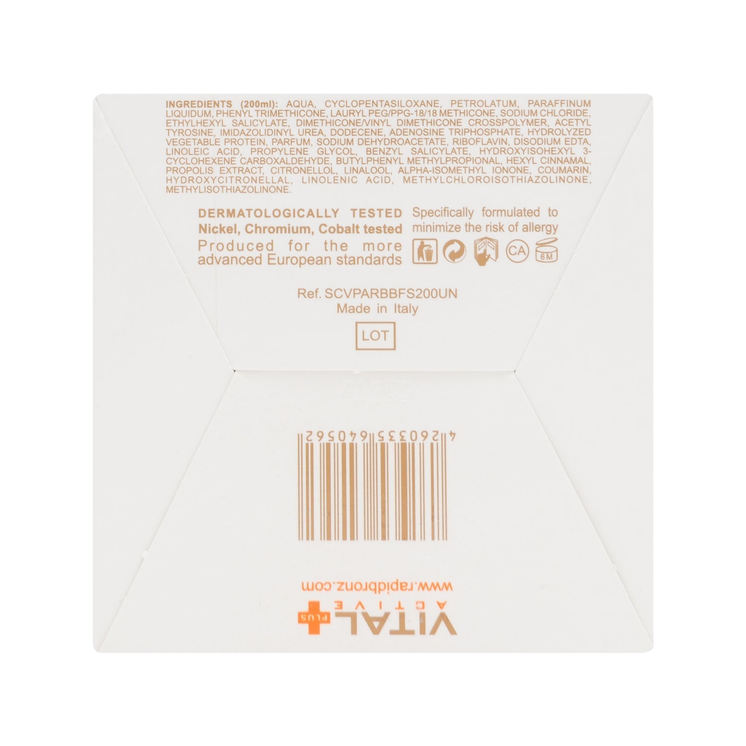 Rapid Bronz Cream Before Sun 200ml
