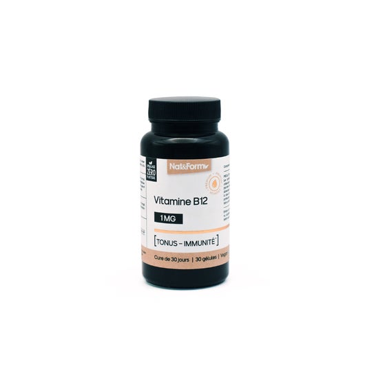 Nat & Form Vitamina B12 1mg 30 Perlas