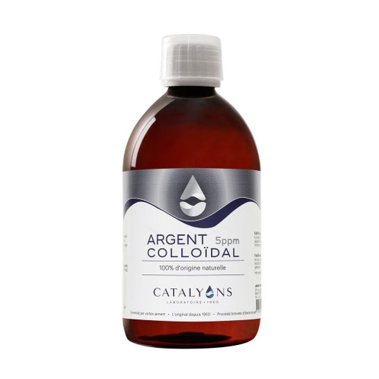 Catalyons Plata 5ppm Coloidal 500ml