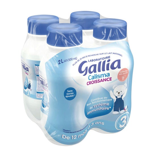 Gallia Calisma Croiss Liq 500ml X4