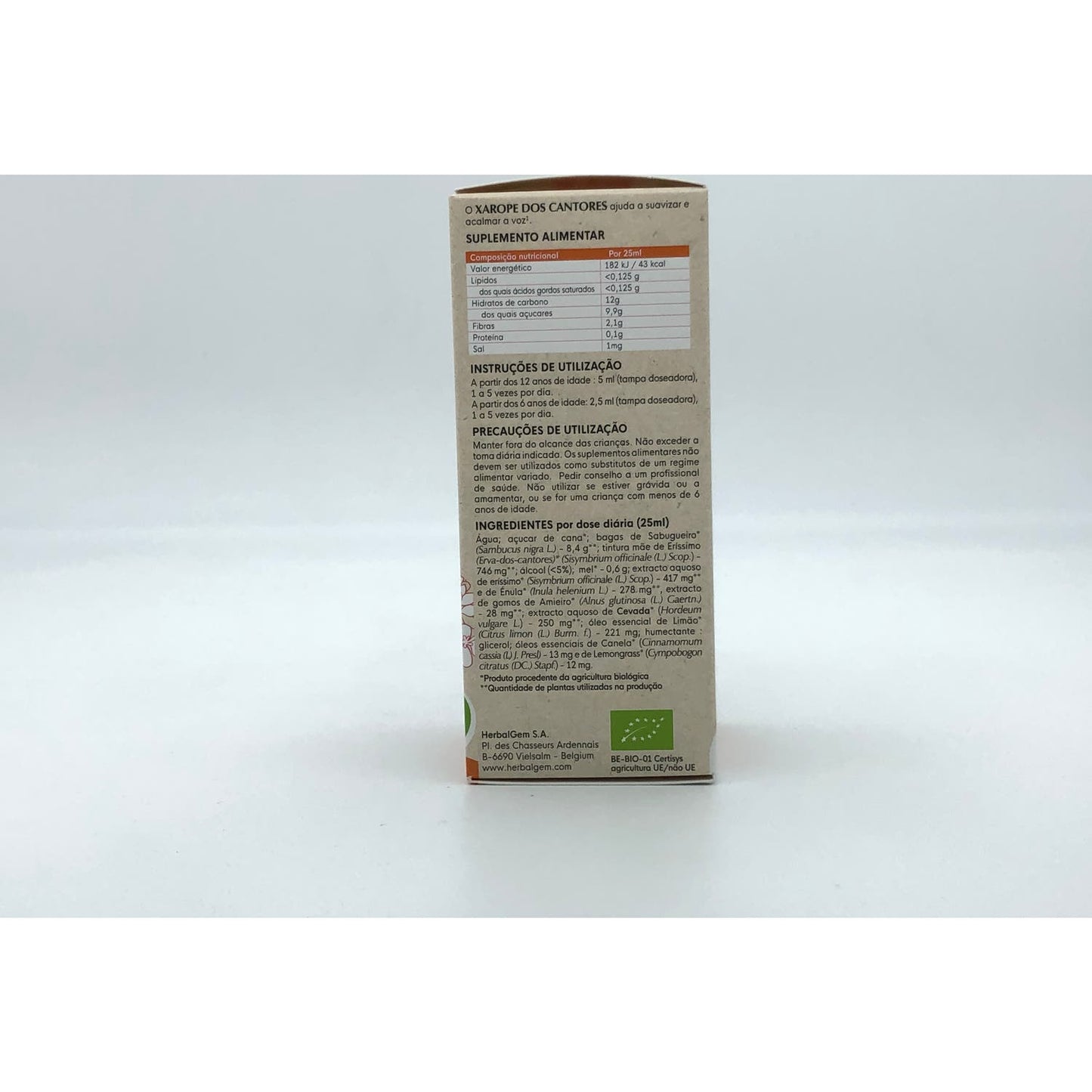 Herbalgem Jarabe de los cantantes 250ml