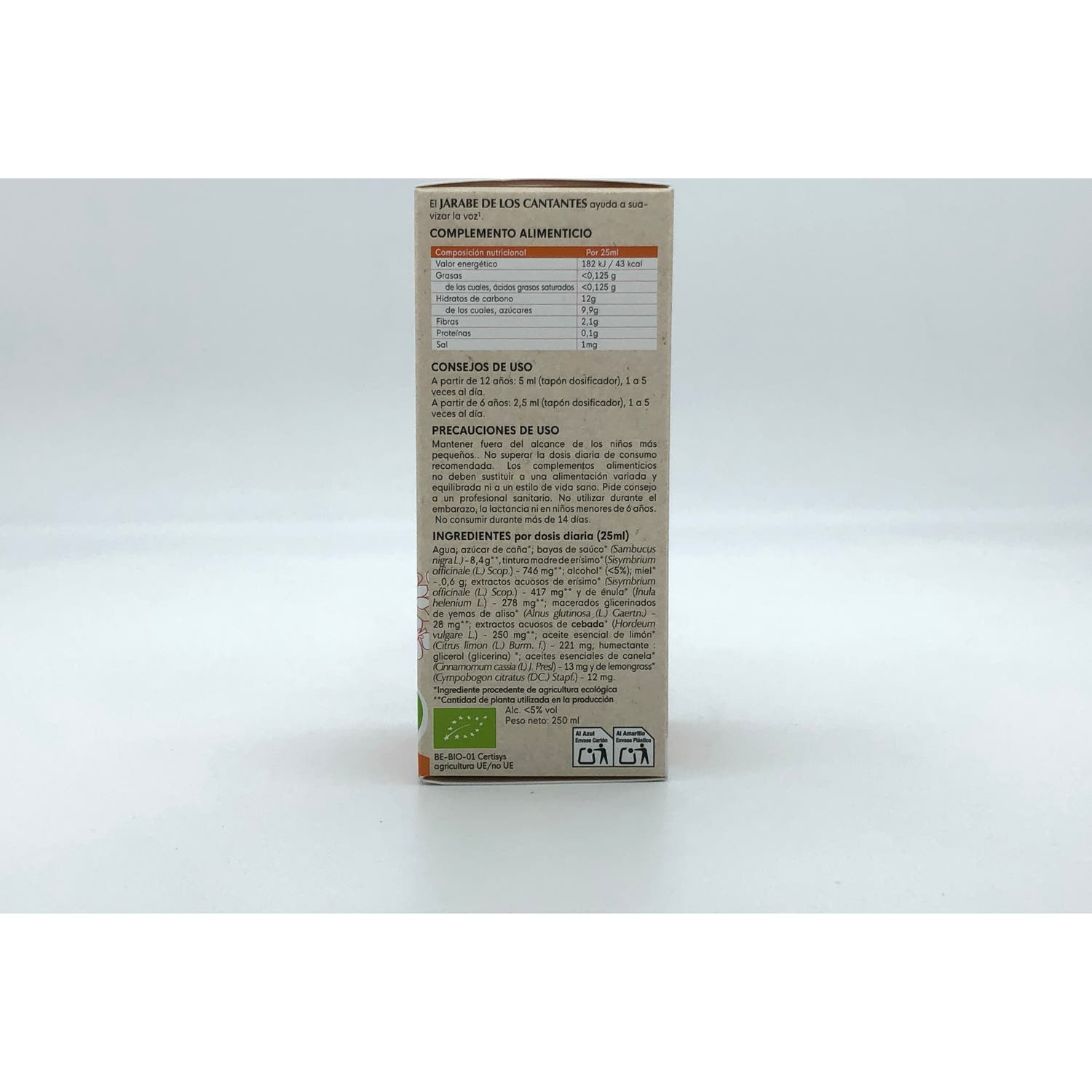 Herbalgem Jarabe de los cantantes 250ml