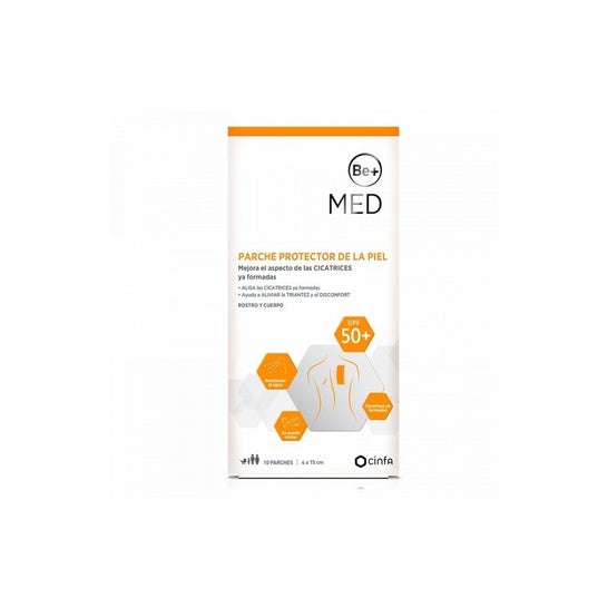 Be+ Med Parche Protector Piel 15cmx4cm 10uds