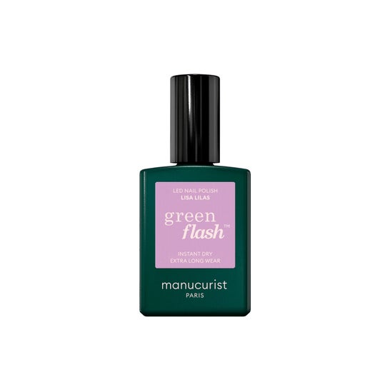 Manucurist Green Flash Esmalte Uñas Lisa Lilas 15 ml