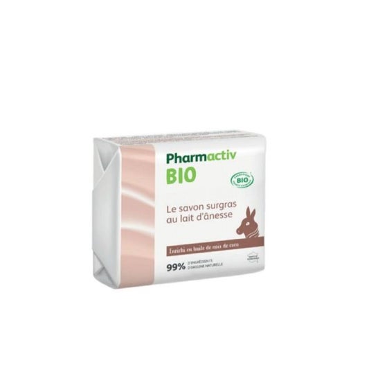 Pharmactiv Jabón Surgras Leche Burra Bio 100 g
