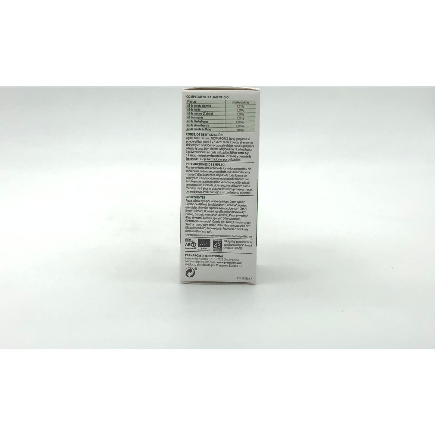 Pranarôm Aromaforce Spray Garganta BIO 15ml