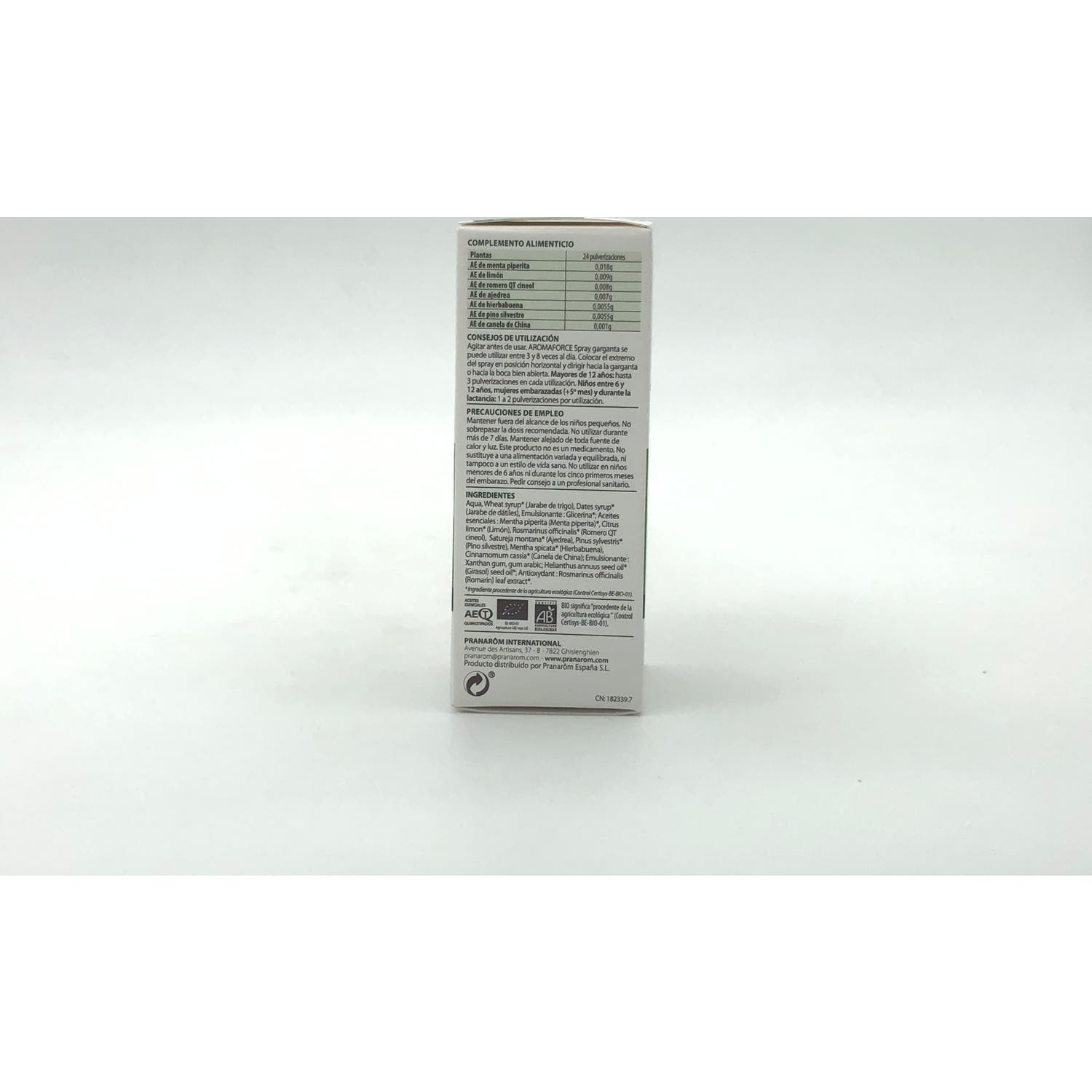 Pranarôm Aromaforce Spray Garganta BIO 15ml