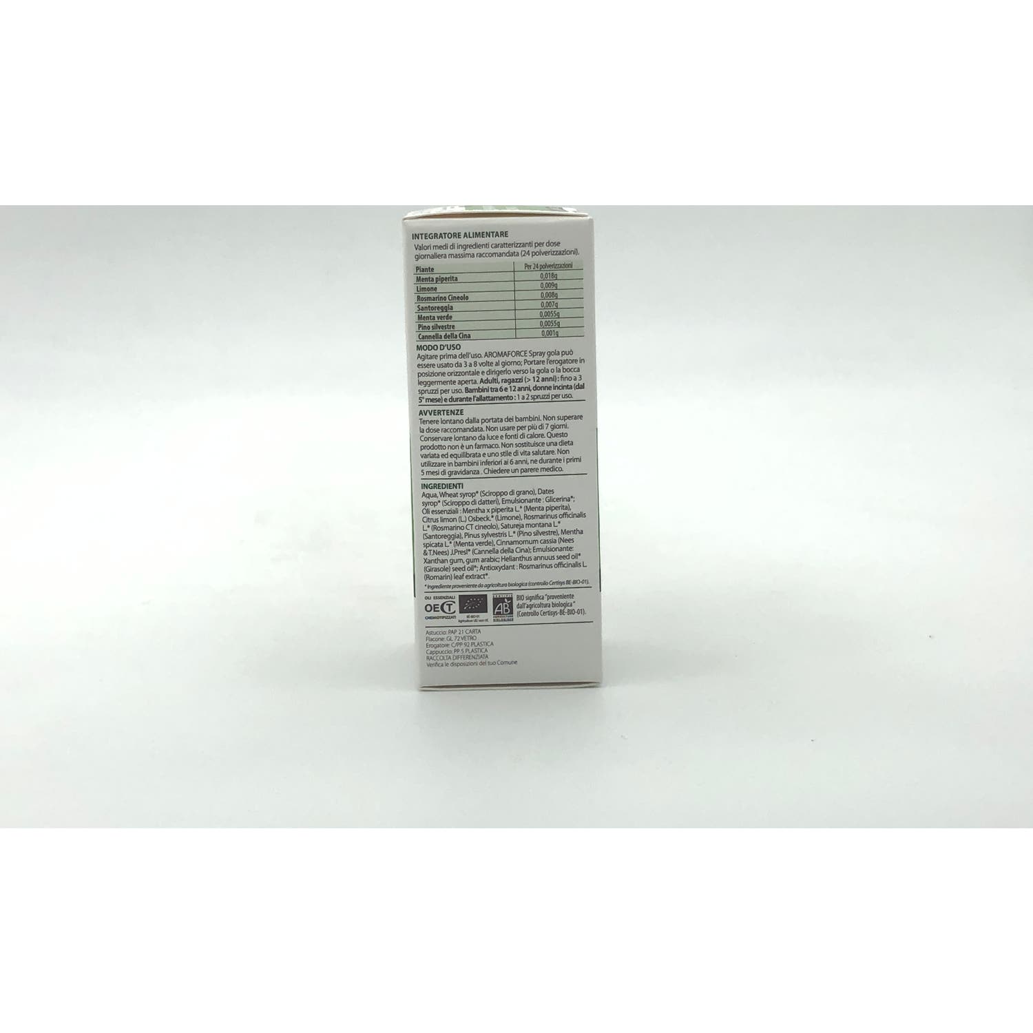 Pranarôm Aromaforce Spray Garganta BIO 15ml