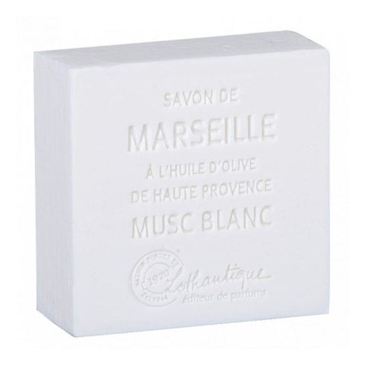 Lothantique Savon Marseille Musc Blanc 100g