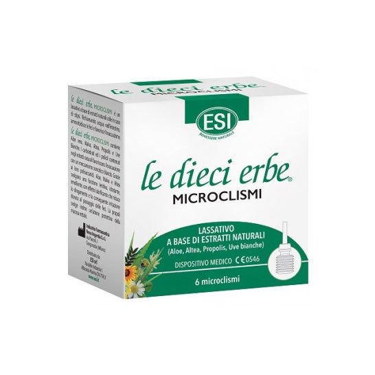 Esi le Dieci Erbe M Clismi 6uds