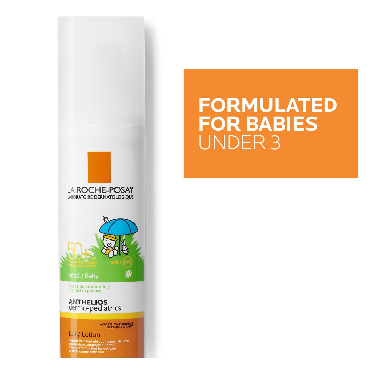 La Roche-Posay Anthelios Dermo-Pediatrics Loción Bebés SPF50+ 50ml