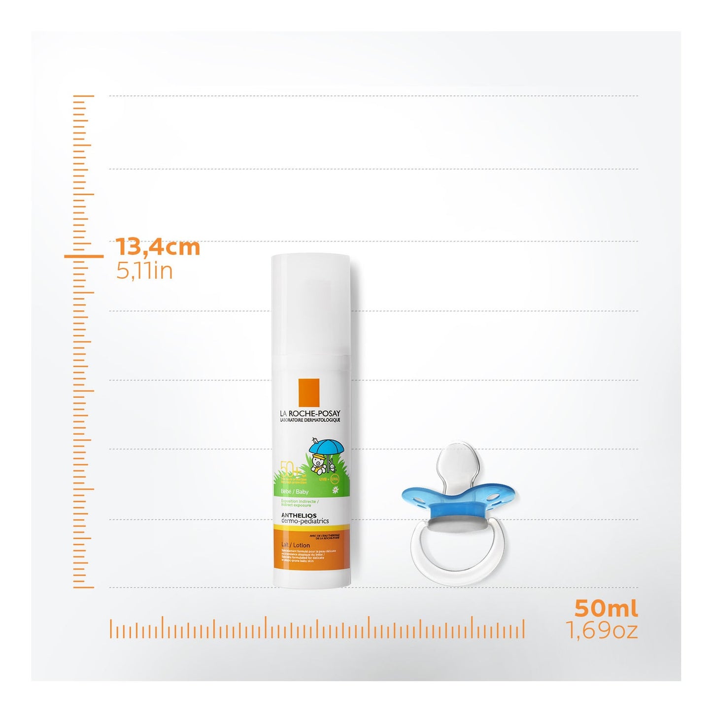 La Roche-Posay Anthelios Dermo-Pediatrics Loción Bebés SPF50+ 50ml