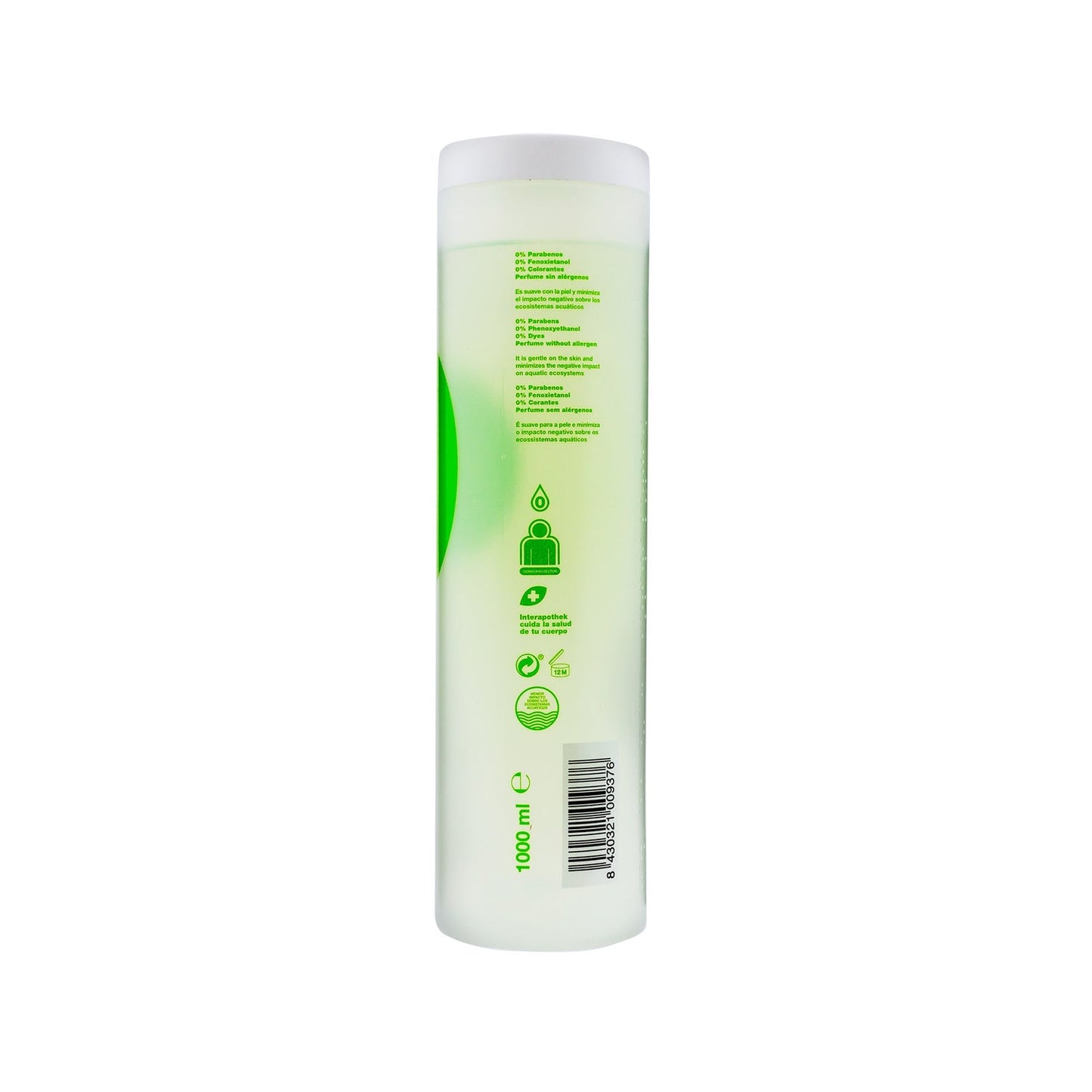 Interapothek gel cero + aloe vera 1l