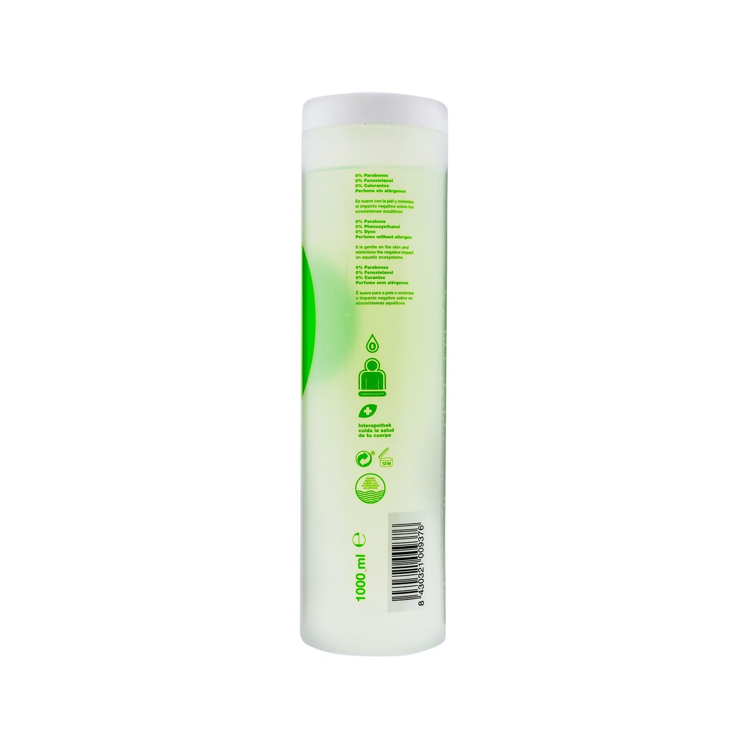 Interapothek gel cero + aloe vera 1l