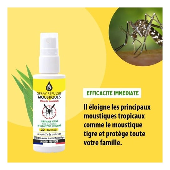 LCA Spray Répulsif Moustiques 50 ml
