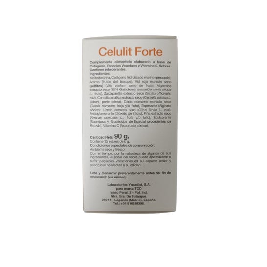 Tcd Nutricion Celulit Forte Sobres 15x6g