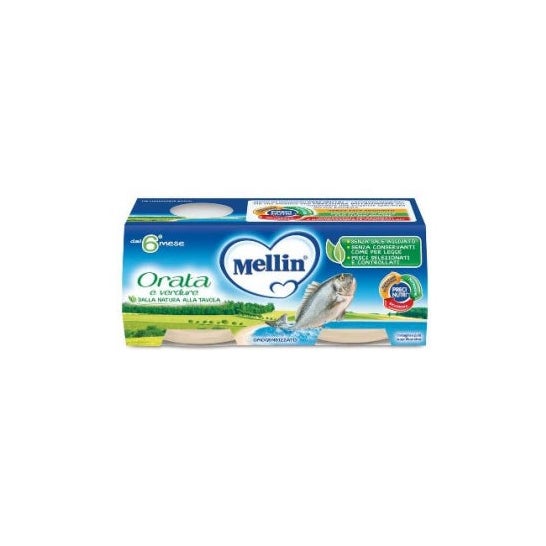Mellin Omog Gilthead dorada 2X80G