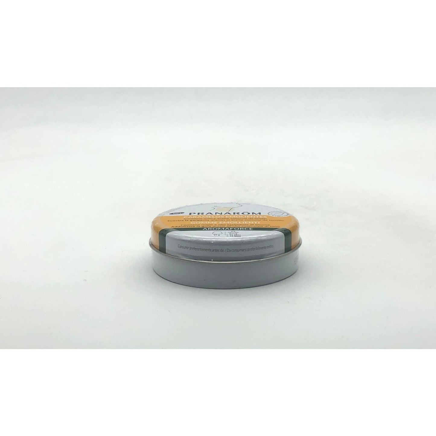 Pranarôm Aromaforce Caramelos Emolientes Miel y Limón BIO 45g