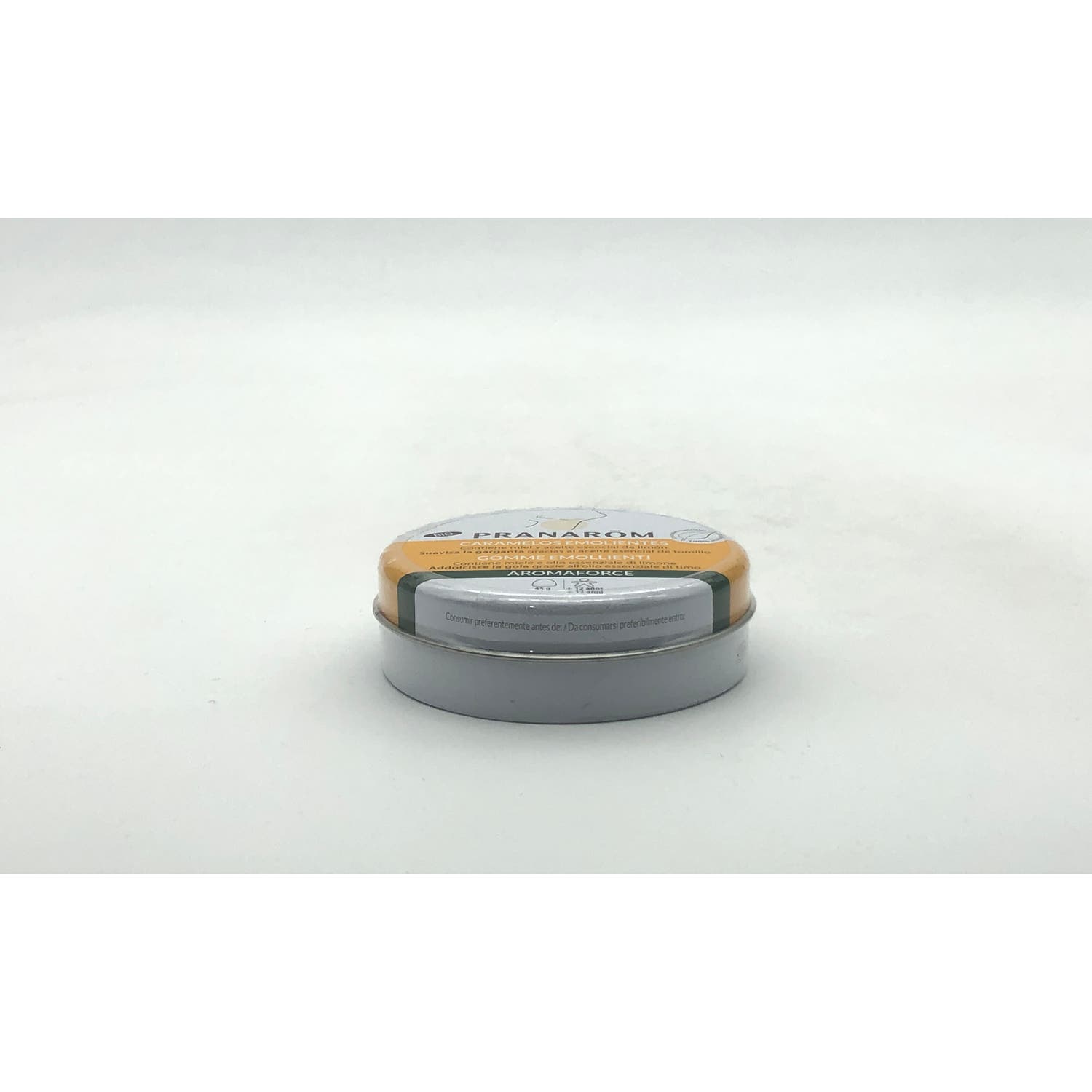 Pranarôm Aromaforce Caramelos Emolientes Miel y Limón BIO 45g