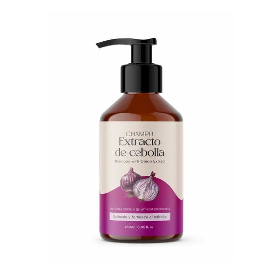Qknatur Champú Anticaída Extracto Cebolla Roja 250 ml