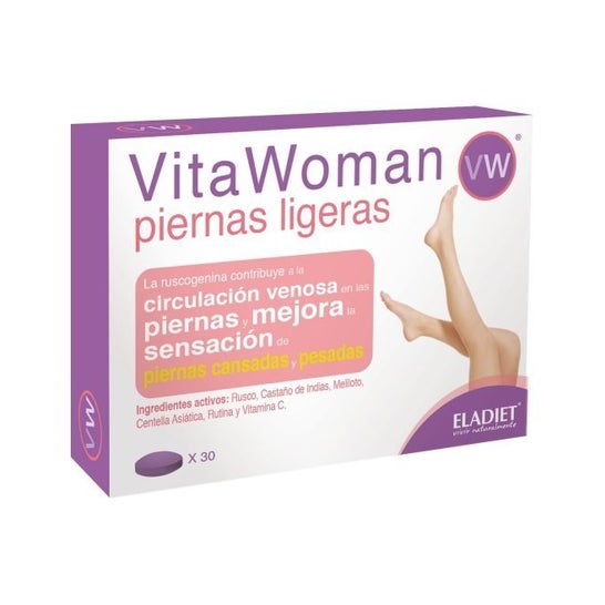 Eladiet Vitawoman Piernas Ligeras Forte 60comp