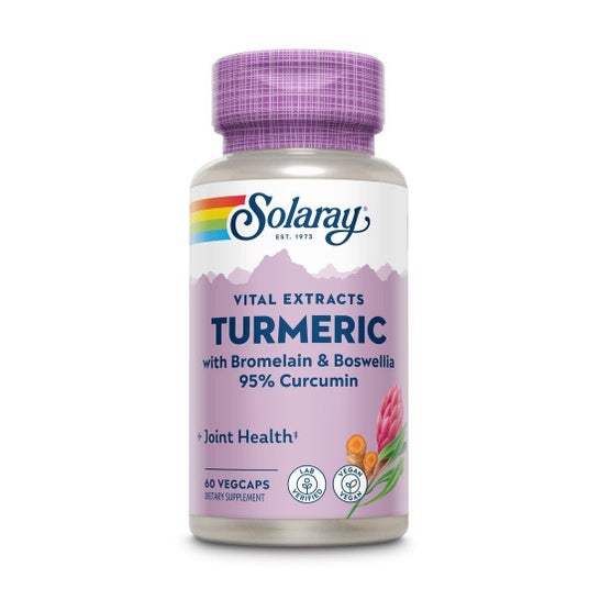 Solaray Vital Extracts Turmeric 60caps