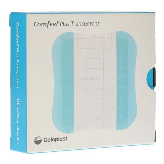 Comfeel Plus Transparent Apósito 10x10cm 3uds