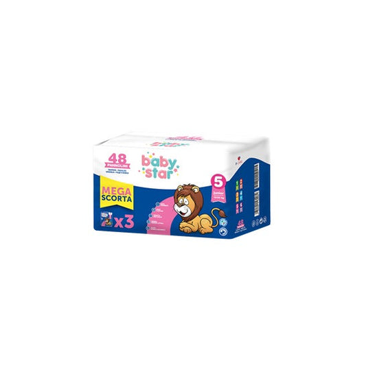Farvima Baby Star Tripack Pañales Talla 5 12-25kg 48uds