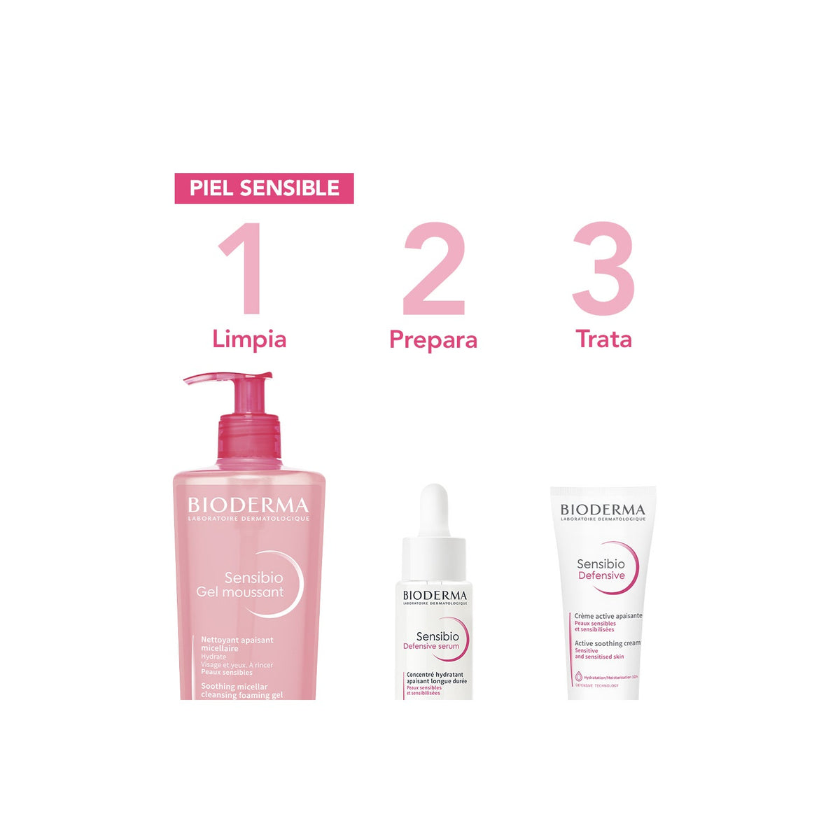 Bioderma Sensibio Gel Limpiador 500ml