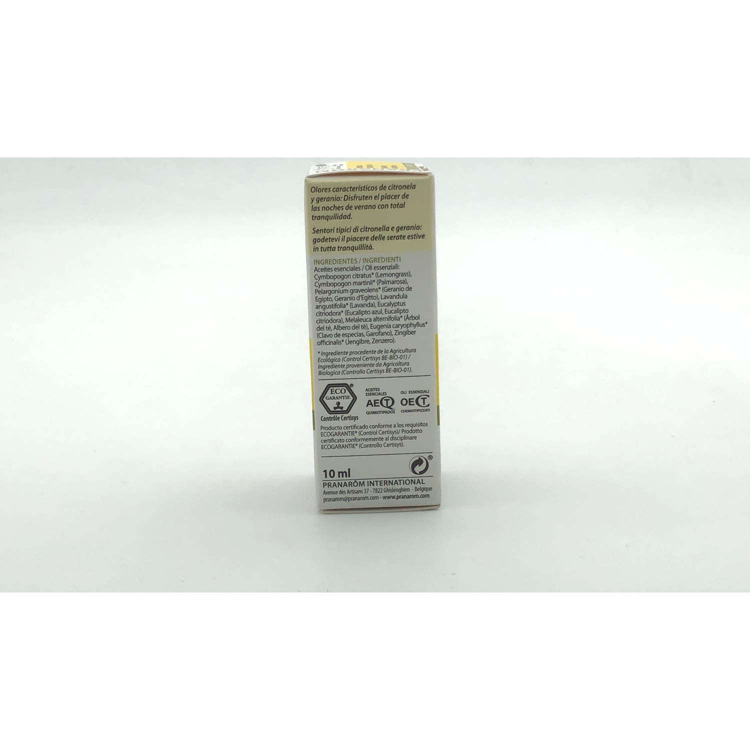 Pranarôm Aromapic Sinergia Citronela+ BIO 10ml