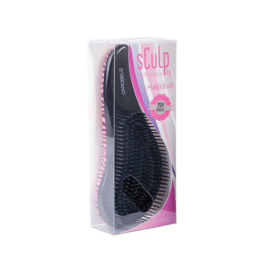 SculpBy Cepillo I-Tangle Brush Cebra Rosa