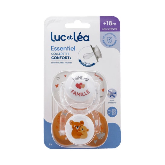 Luc Et Léa Essentiel Duo E4 Chupete +18M 2uds