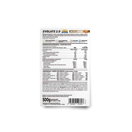 HSN Evolate 2.0 Whey Isolate CFM Caramelo Salado 500g