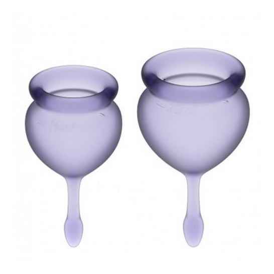 Satisfyer Feel Good Copa Menstrual Lila 2uds