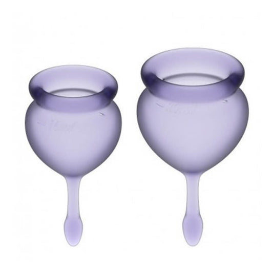 Satisfyer Feel Good Copa Menstrual Lila 2uds