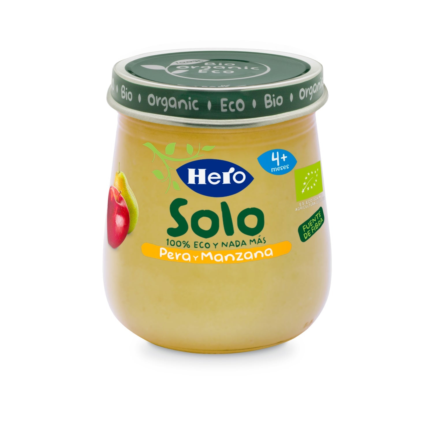 Hero Baby Solo Pera Y Manzana 120g