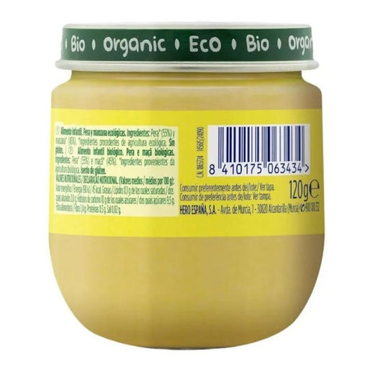 Hero Baby Solo Pera Y Manzana 120g