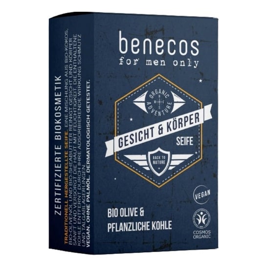 Benecos Jabon Solido For Men Vegan 75 g