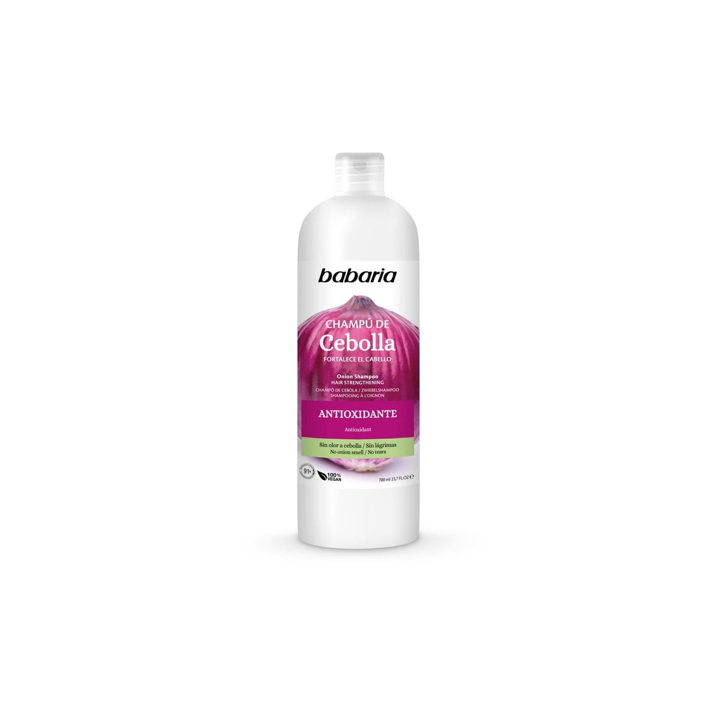 Babaria champú de cebolla 600ml