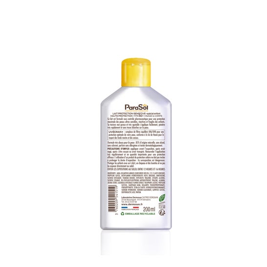 ParaSol Leche Ultra Protectora para Niños SPF50 200ml