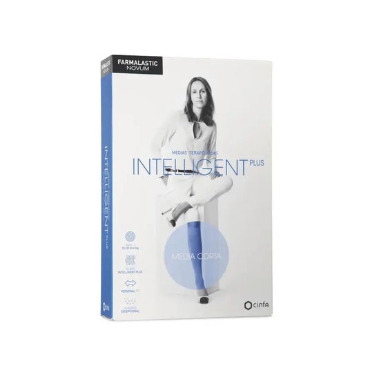 Farmalastic Intelligent+ Media Corta Normal Antracita T4 1 Par