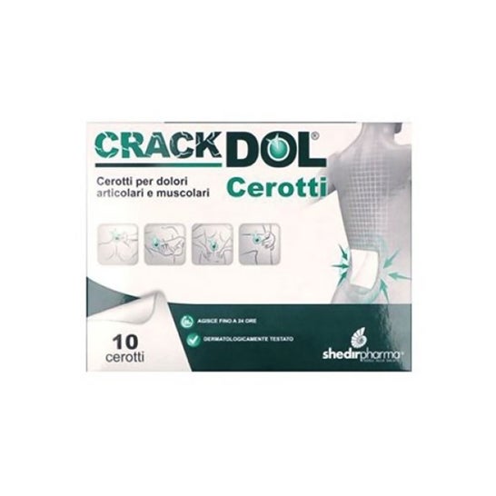 Shedir Pharma Crackdol Parche Dolor Muscular 10uds